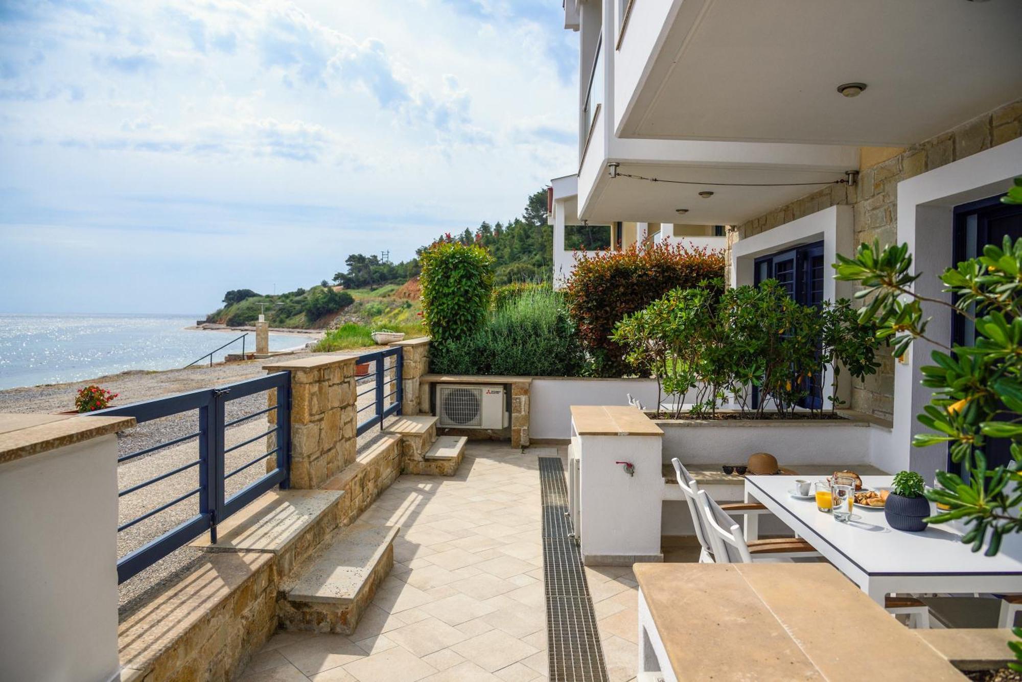 Elpiniki Luxury Apartments 尼坡帝 外观 照片
