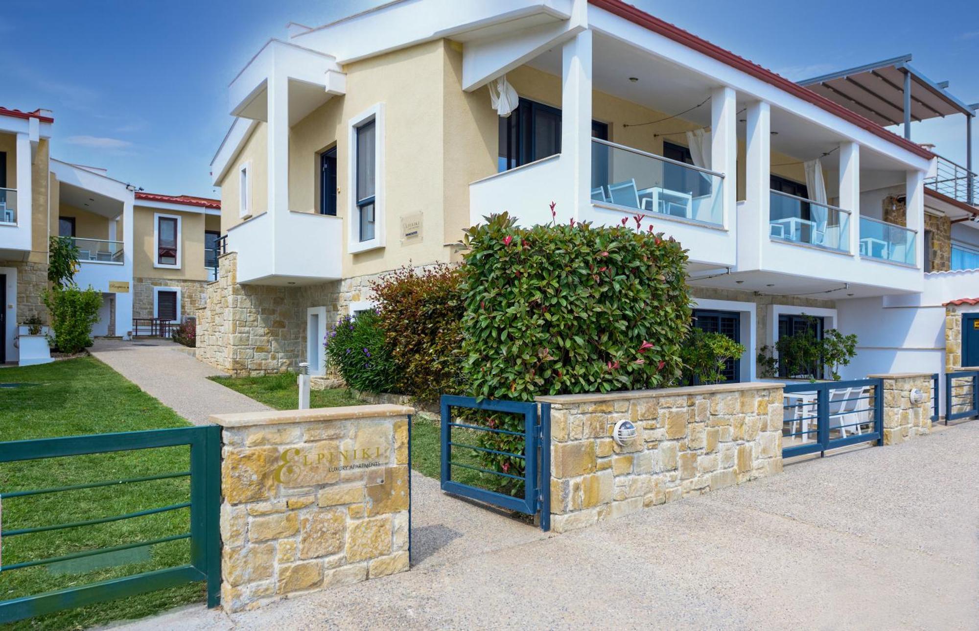 Elpiniki Luxury Apartments 尼坡帝 外观 照片