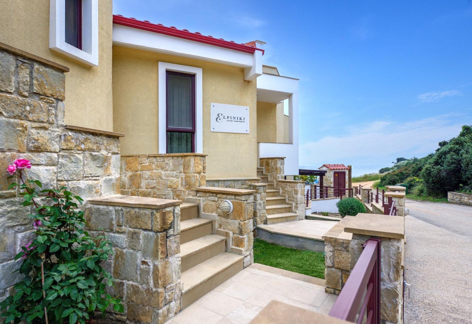 Elpiniki Luxury Apartments 尼坡帝 外观 照片