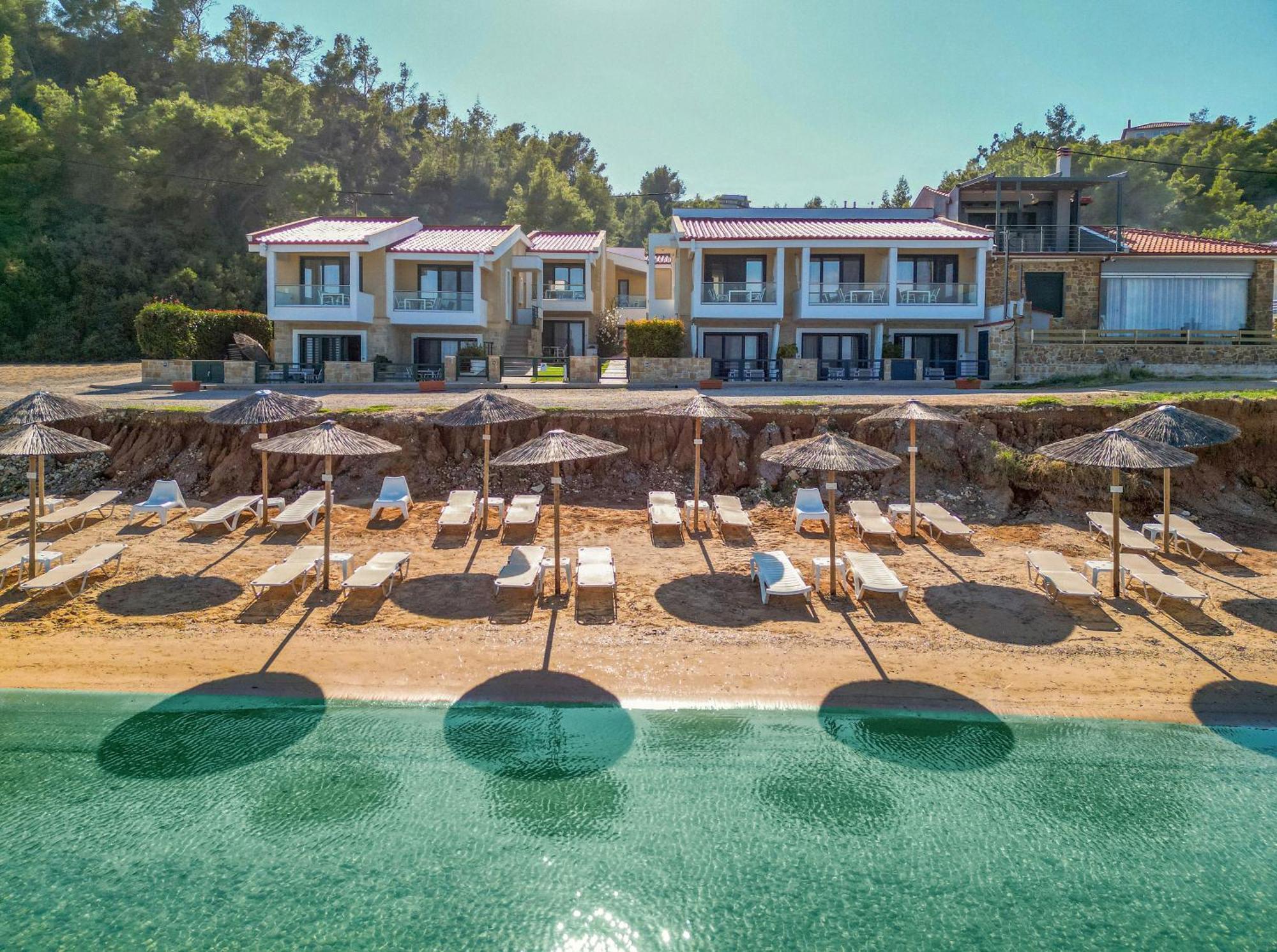 Elpiniki Luxury Apartments 尼坡帝 外观 照片
